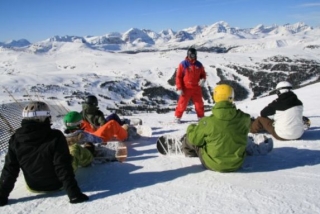  Clases particulares de snowboard para la familia 